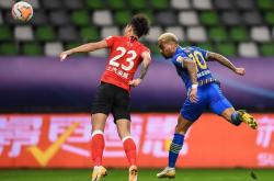 上海上港客场逼平江苏苏宁，强强对垒的简单介绍